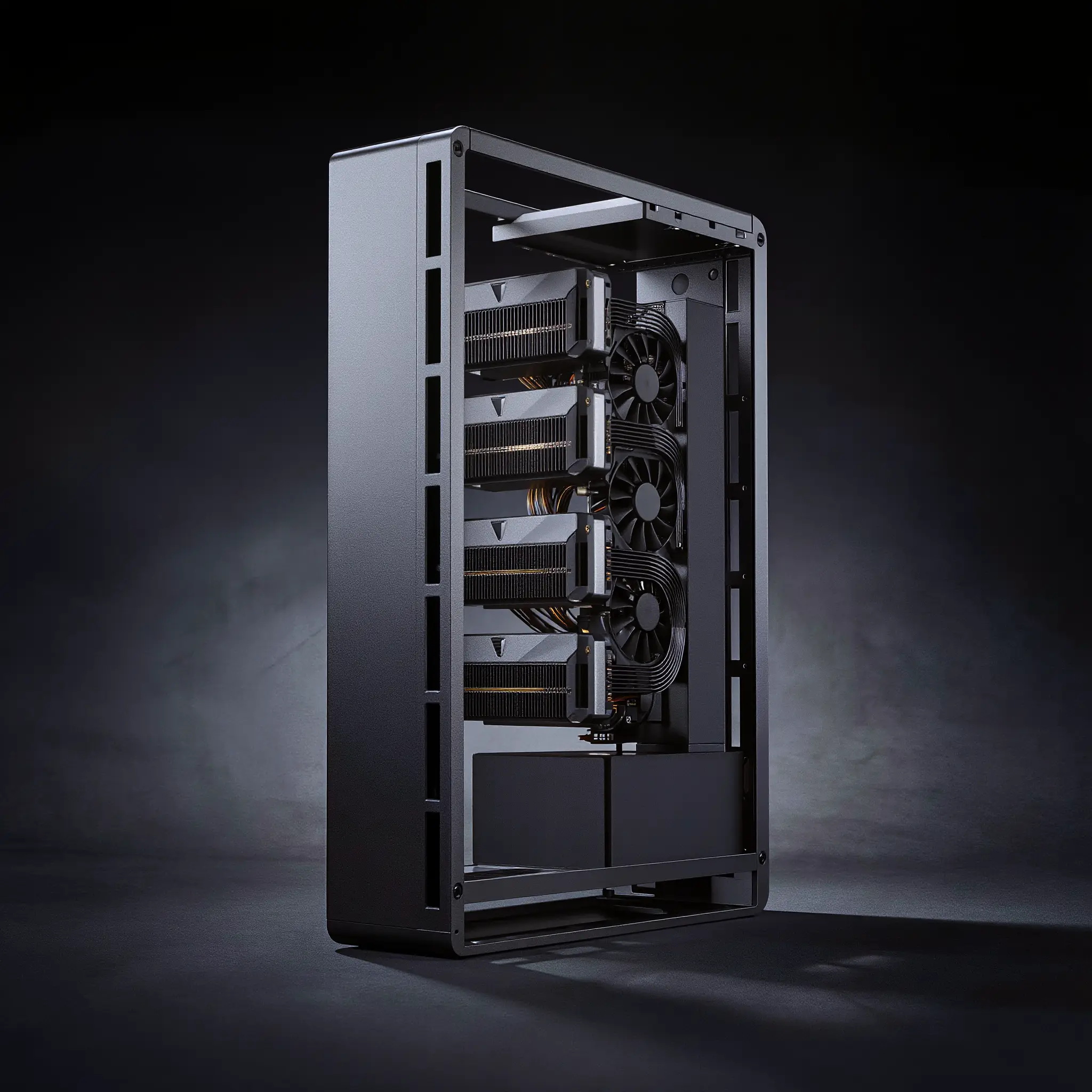Рабочая станция для ИИ на 2–4 GPU